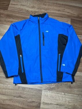 New Balance Outdoor Winter Jacket Blue Fleece M